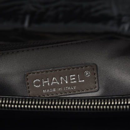 Chanel Patent Quilted XL Flap Black 6 of 7