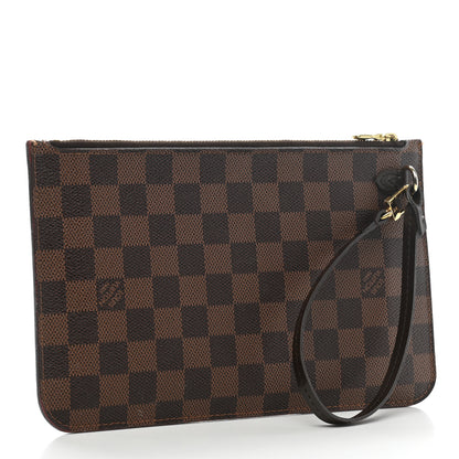 Louis Vuitton Damier Ebene Neverfull MM GM Pochette 3 of 9