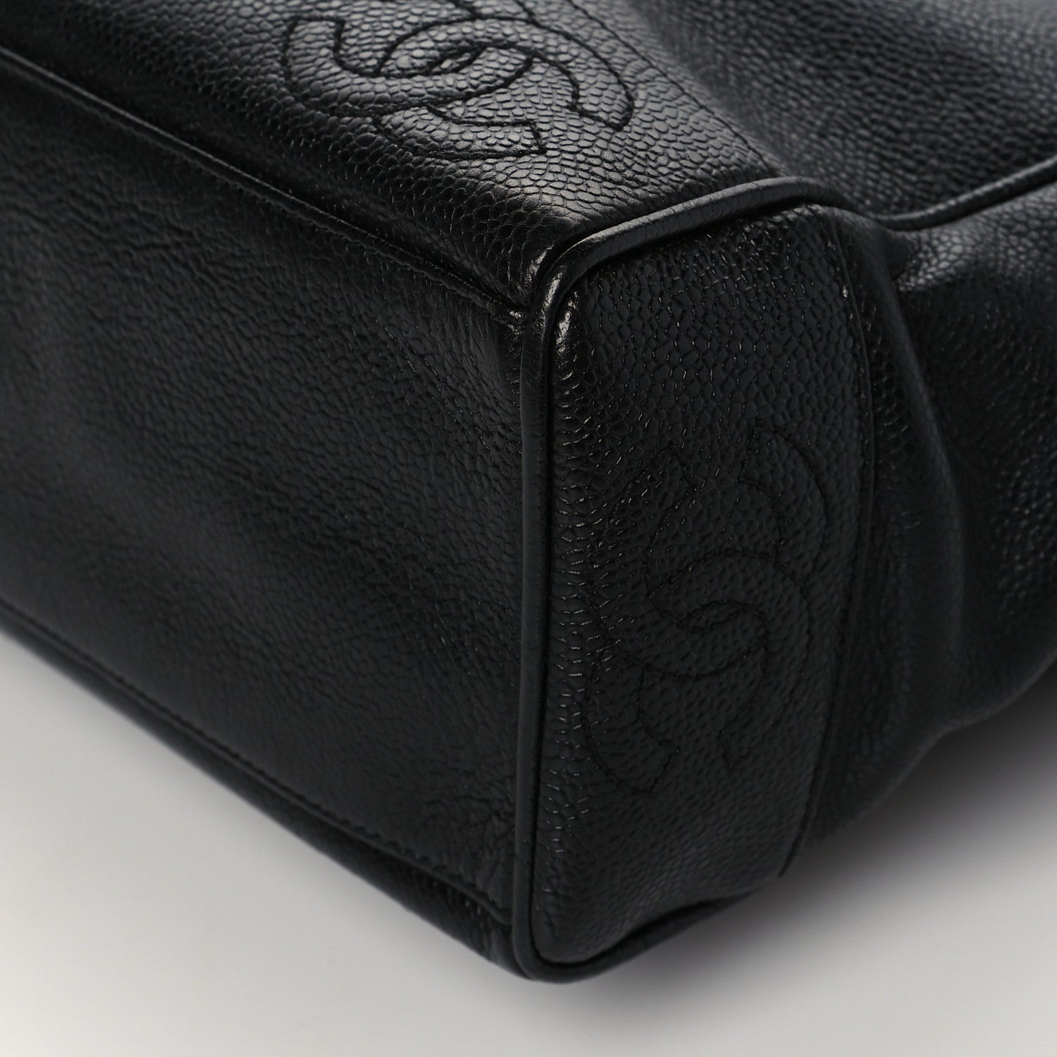 Chanel Caviar CC Shoulder Bag Black 8 of 8