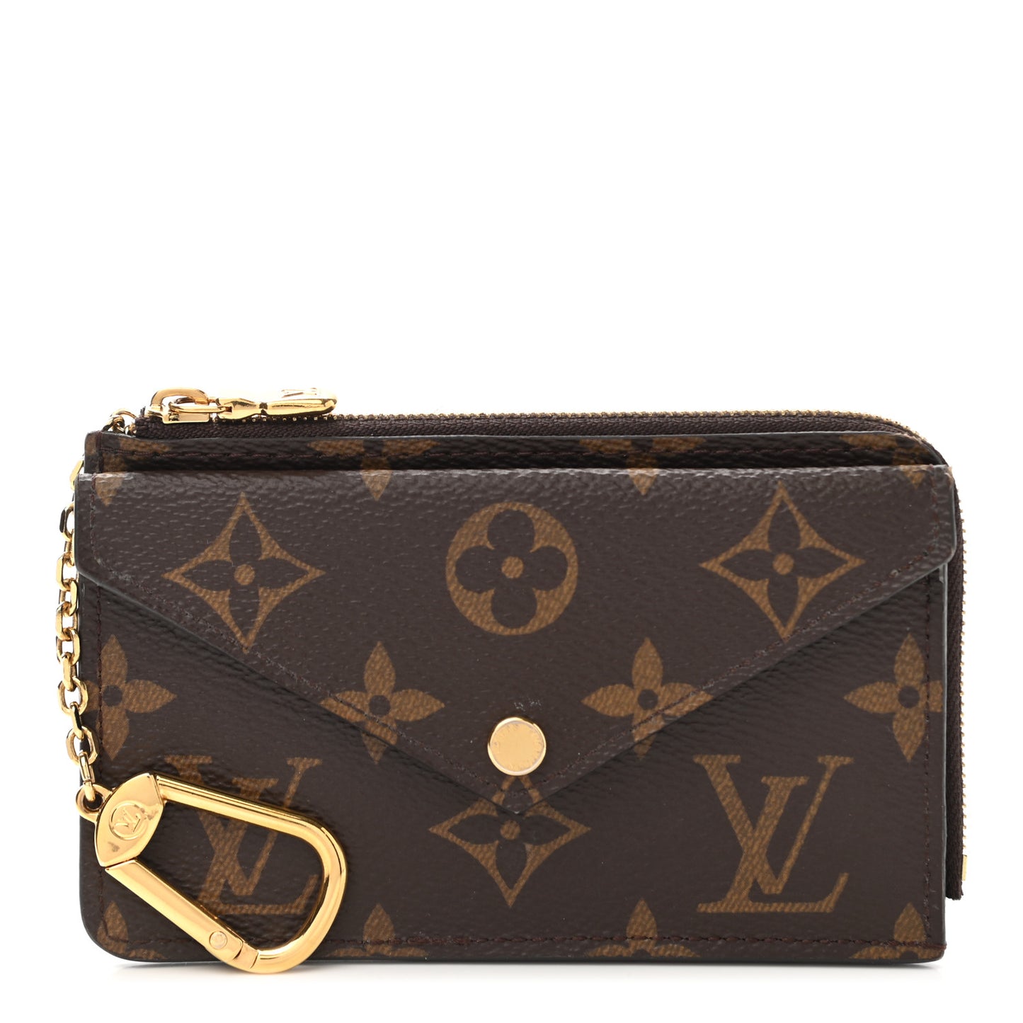 Monogram Recto Verso Card Holder Black