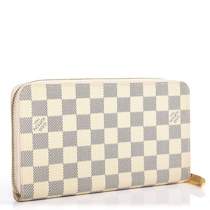 Louis Vuitton Damier Azur Zippy Organizer Wallet 5 of 10