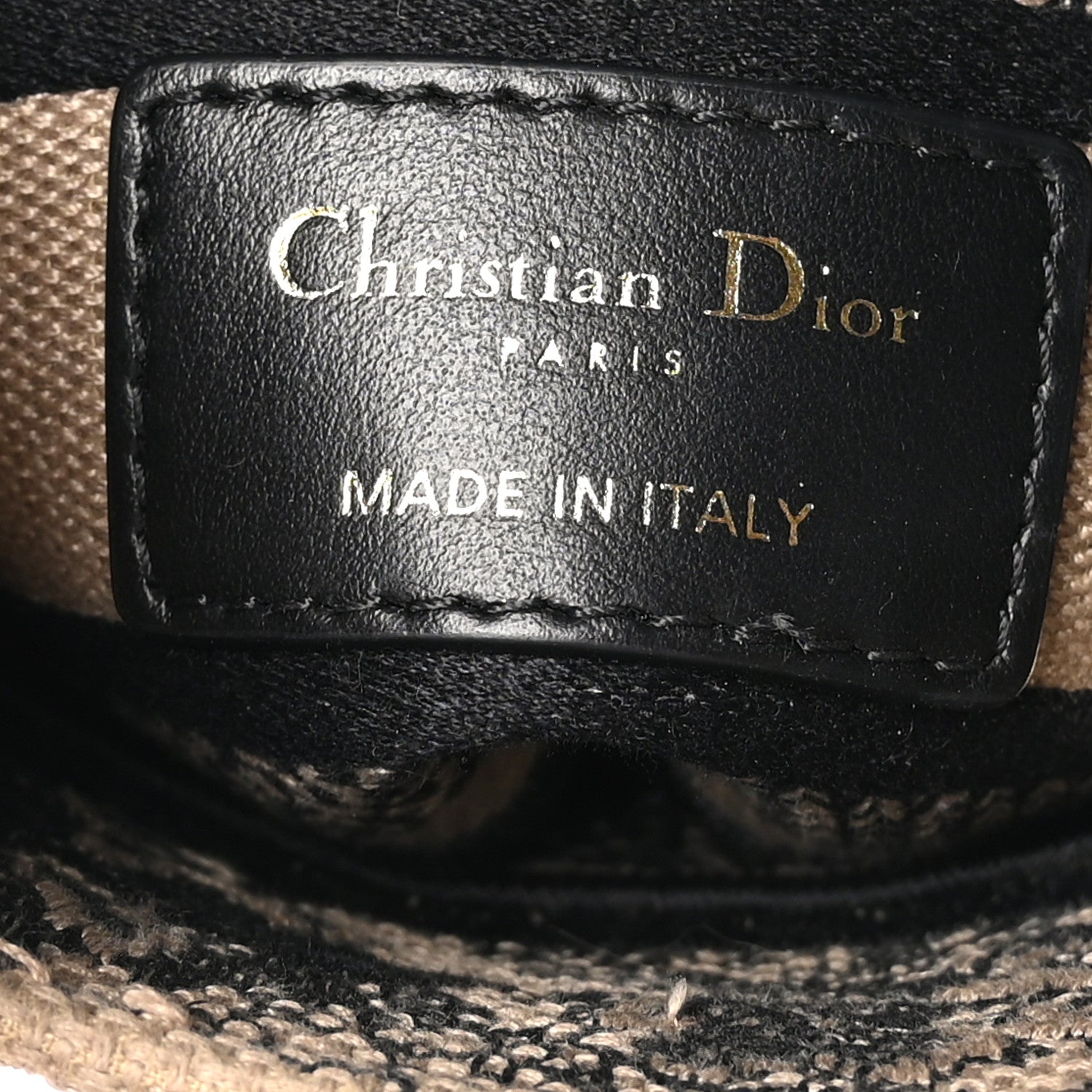 Christian Dior Canvas Toile De Jouy Embroidered Mini Lady D-Lite Beige Mullticolor 6 of 10