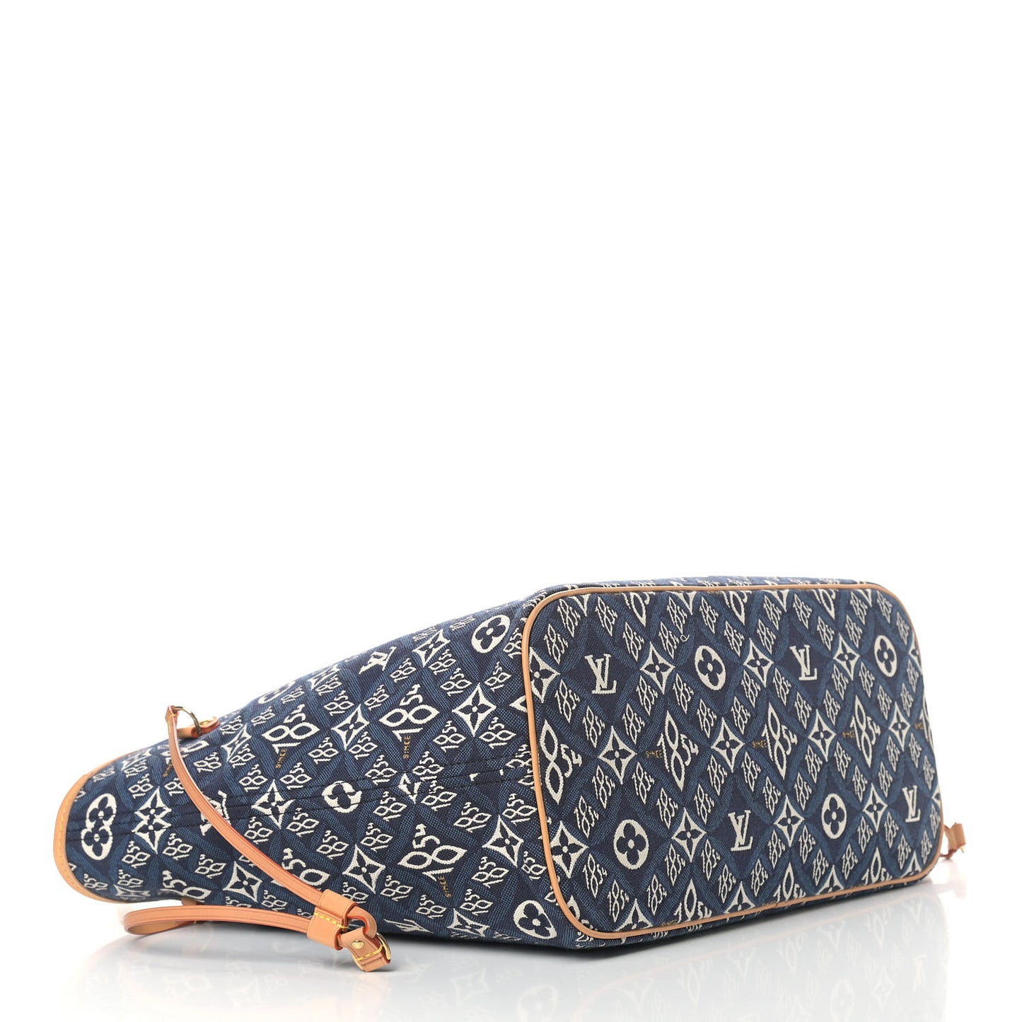 Jacquard Since 1854 Neverfull MM Blue