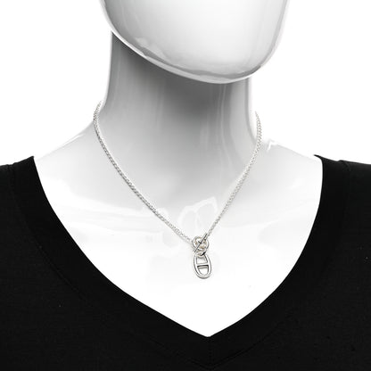 Hermes Sterling Silver Amulette Chaine d'Ancre Necklace 2 of 5