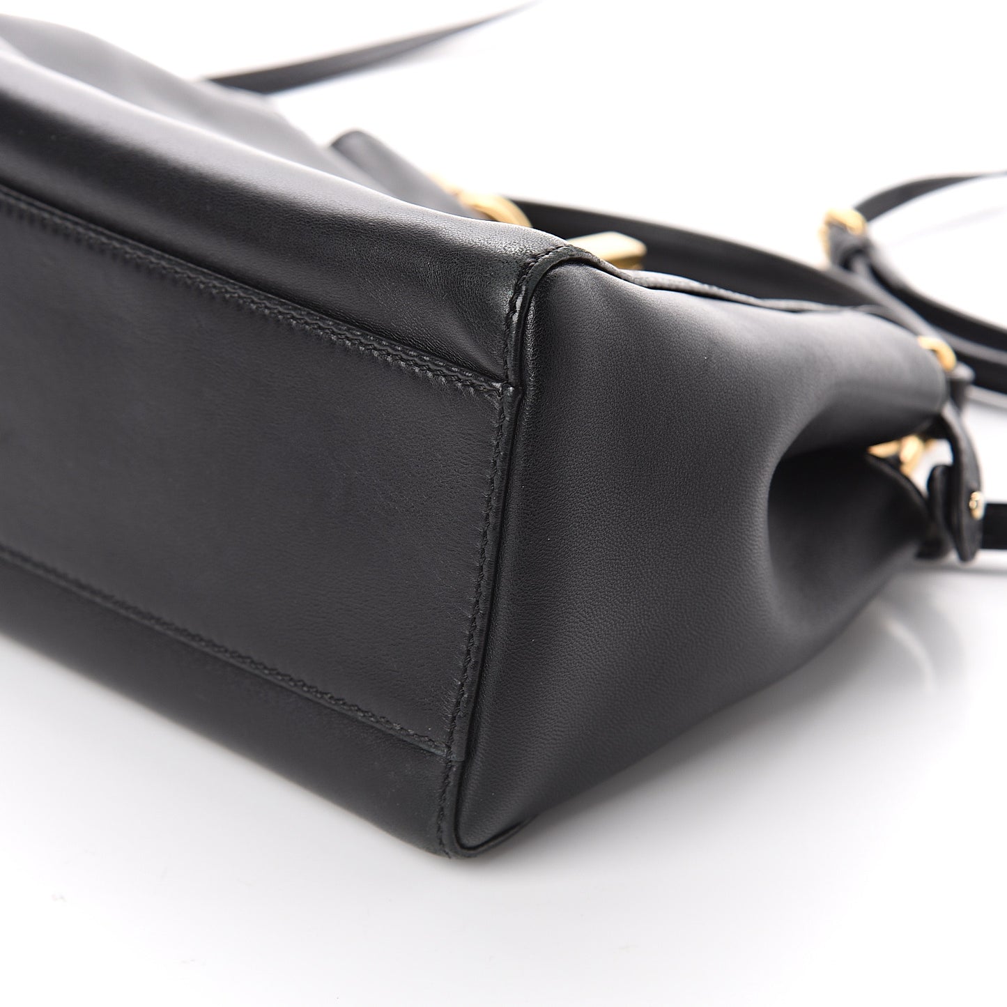 Nappa Mini Peekaboo Iconic Satchel Black
