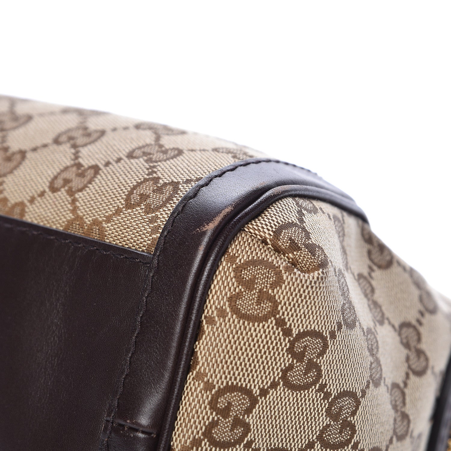 Gucci Monogram Small Scarlett Studded Interlocking G Hobo Dark Brown 16 of 18