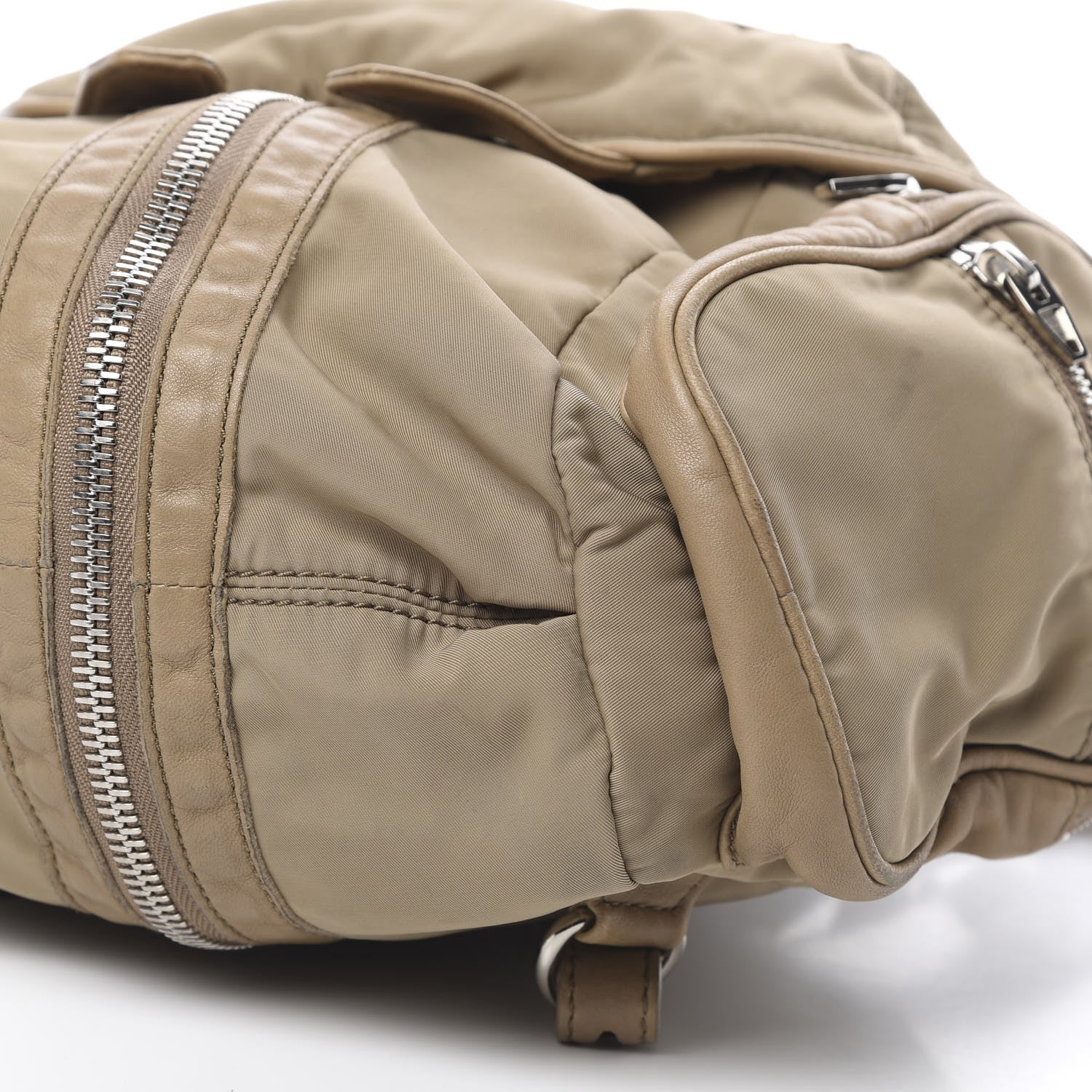 Alexander Wang Lambskin Nylon Marti Backpack Khaki 10 of 10