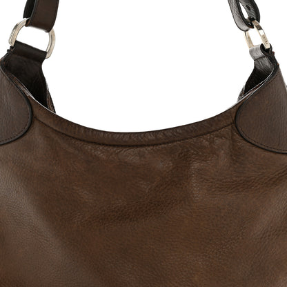 Prada Vitello Daino Hobo  Brown 8 of 17