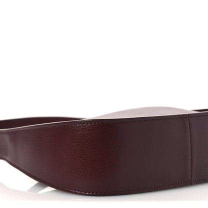 The Row Grained Calfskin Half Moon Shoulder Bag Raisin 8 of 10