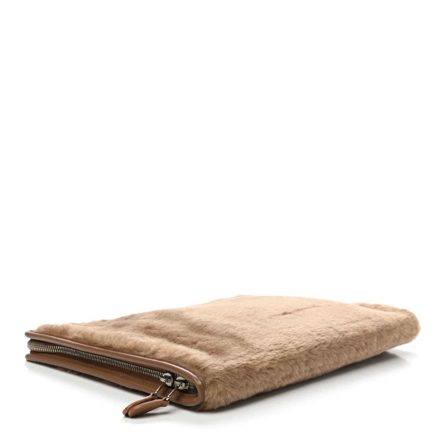 Shearling Bazar Pouch Beige