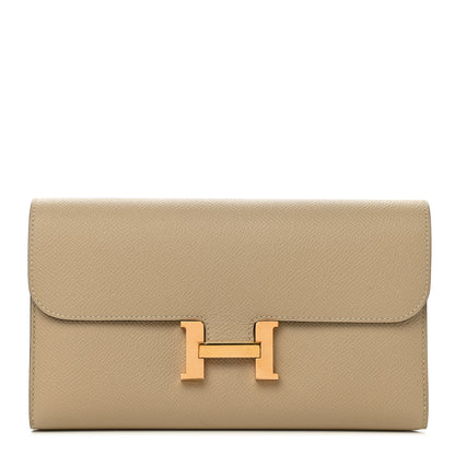 Hermes Epsom Constance Long Wallet Trench 1 of 9