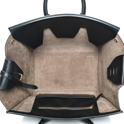 Celine Smooth Calfskin Small Tie Knot Tote Black 7 of 9