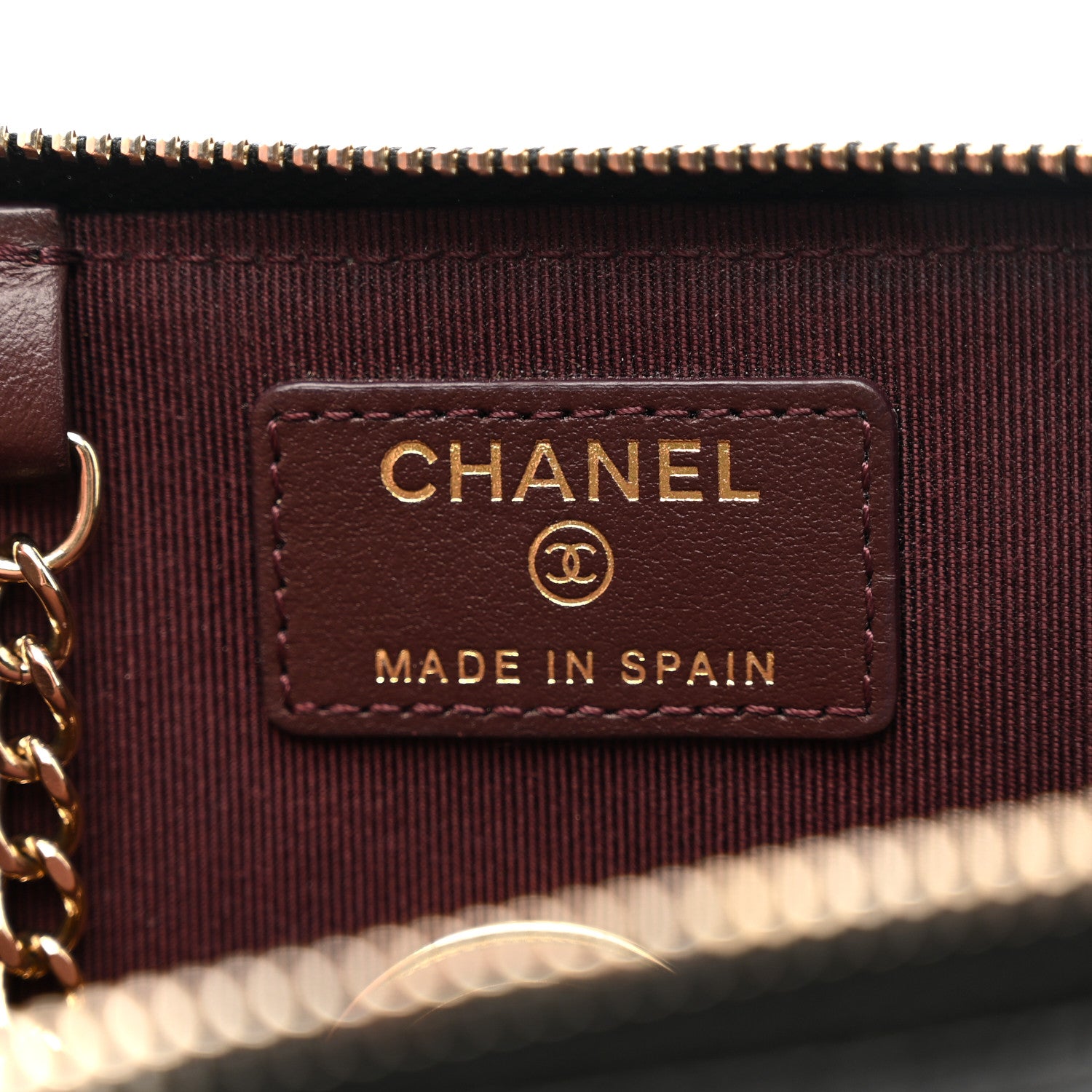 Chanel Caviar Quilted Zipped Key Holder Case Black 5 of 8