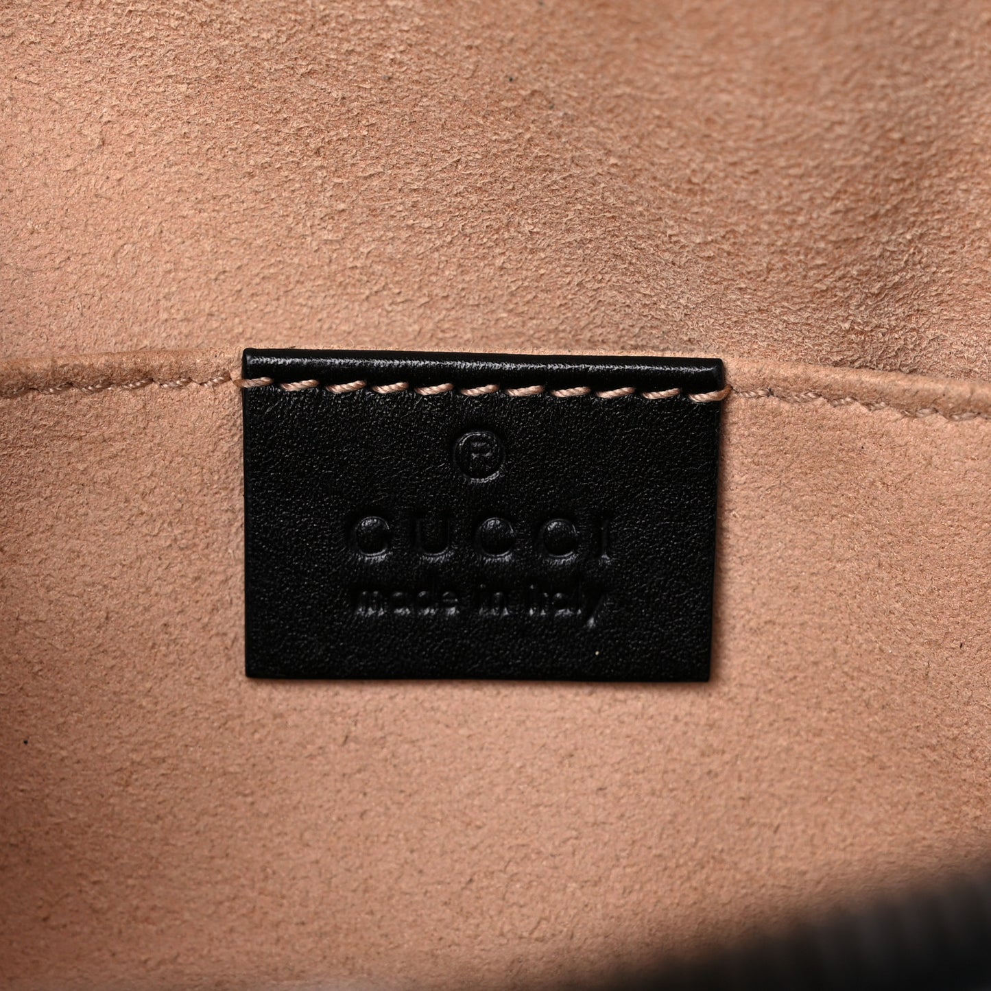 Calfskin Matelasse GG Marmont Belt Bag 75 30 Black