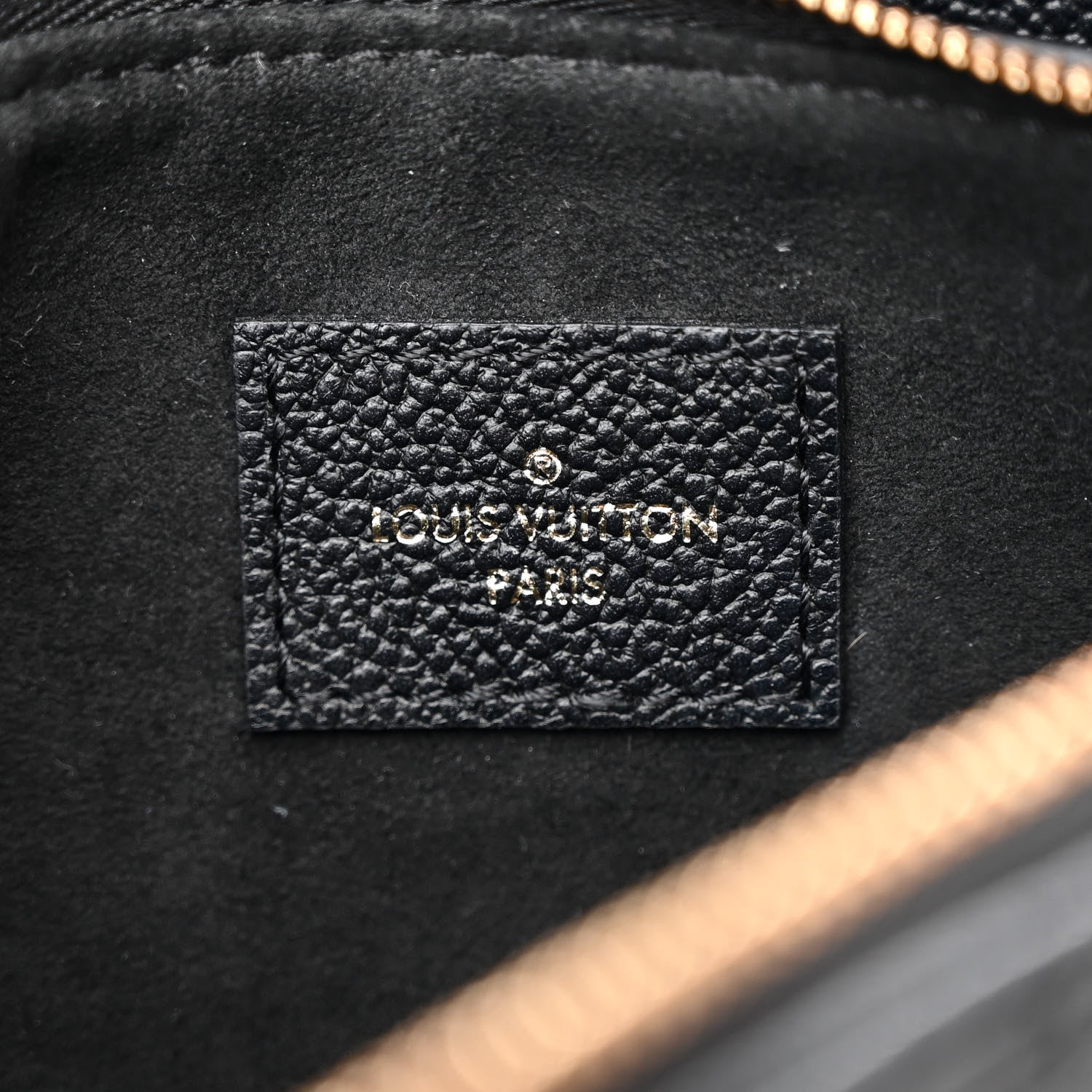 Louis Vuitton Empreinte Monogram Giant Multi Pochette Accessories Black 8 of 12