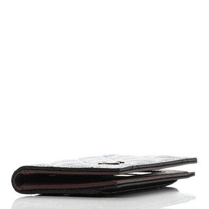 Chanel Caviar Quilted Card Holder Wallet Black 4 of 7