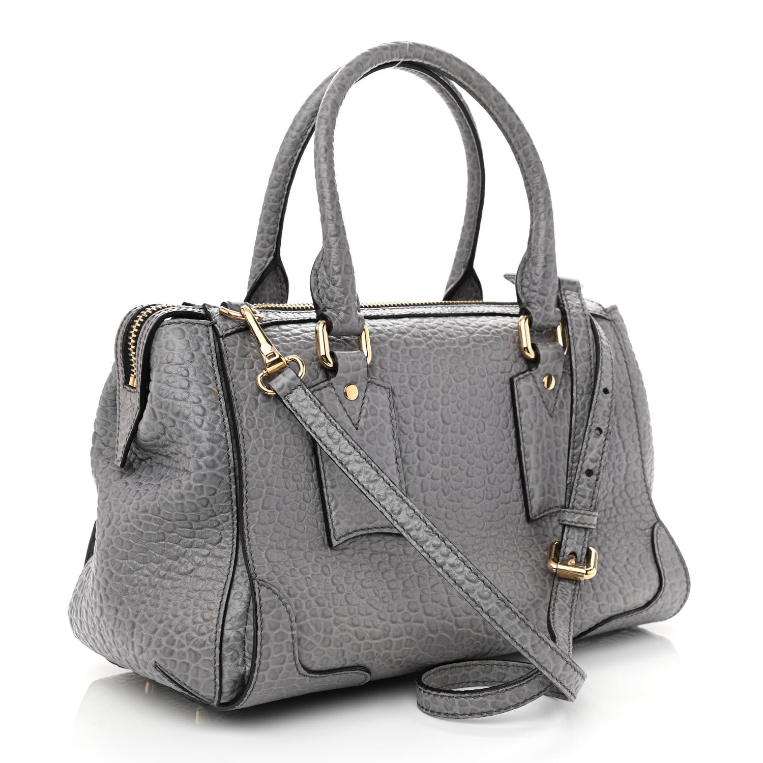 Burberry Heritage Grain Small Gladstone Grey 2 of 11