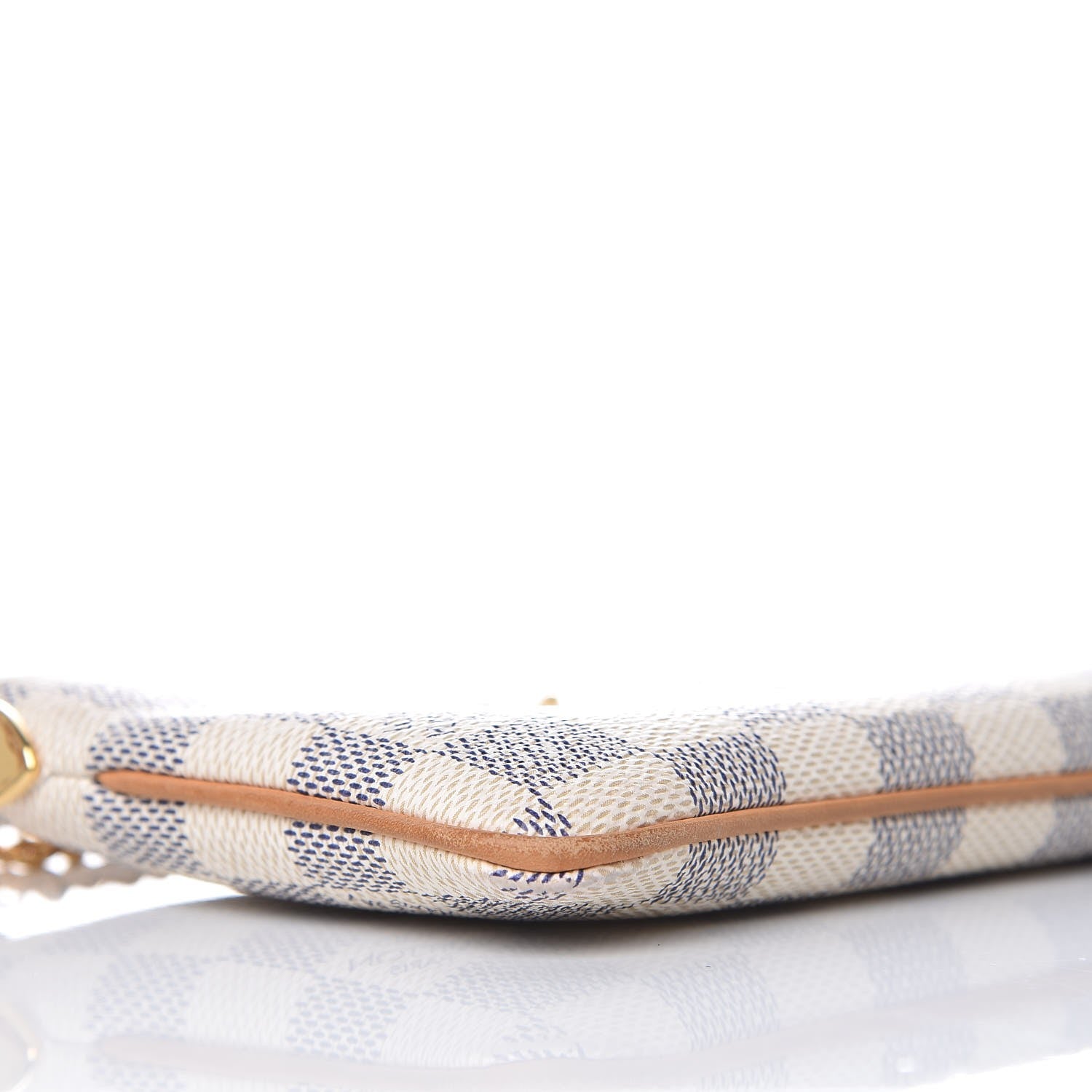 Louis Vuitton Damier Azur Pochette Milla MM 8 of 9