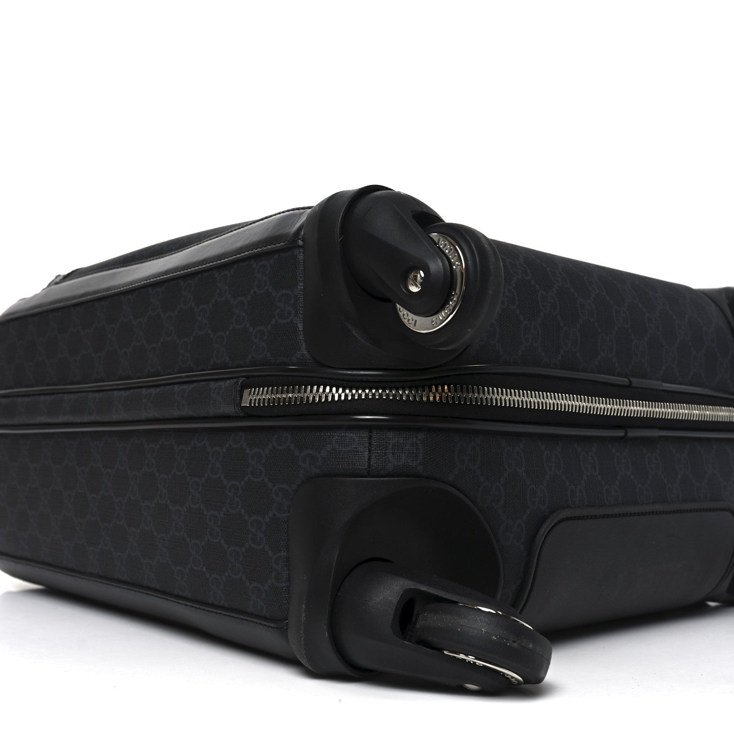 Gucci GG Supreme Monogram Calfskin Cabin Trolley Black 8 of 9