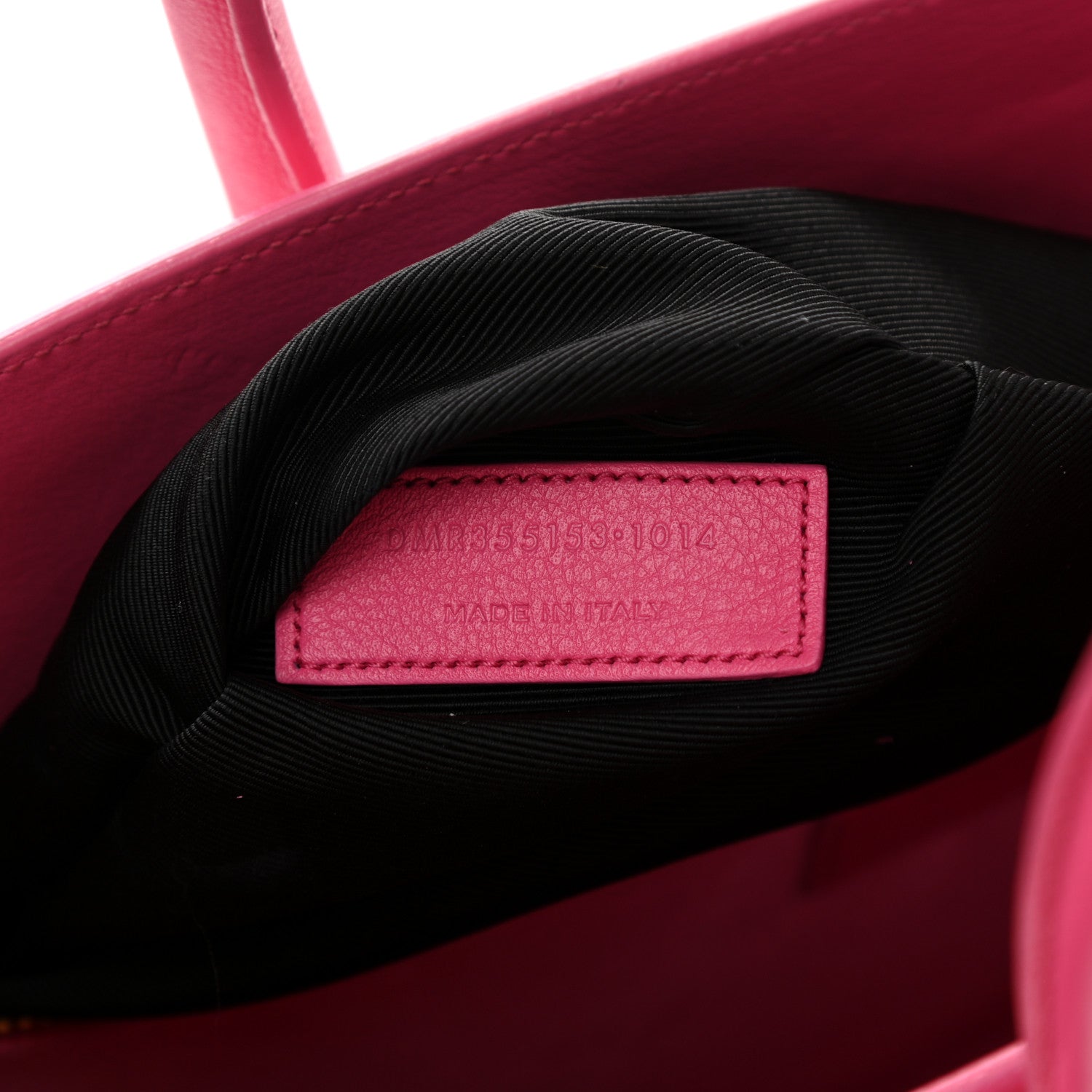 Saint Laurent Calfskin Small Sac De Jour Bubblegum 8 of 13
