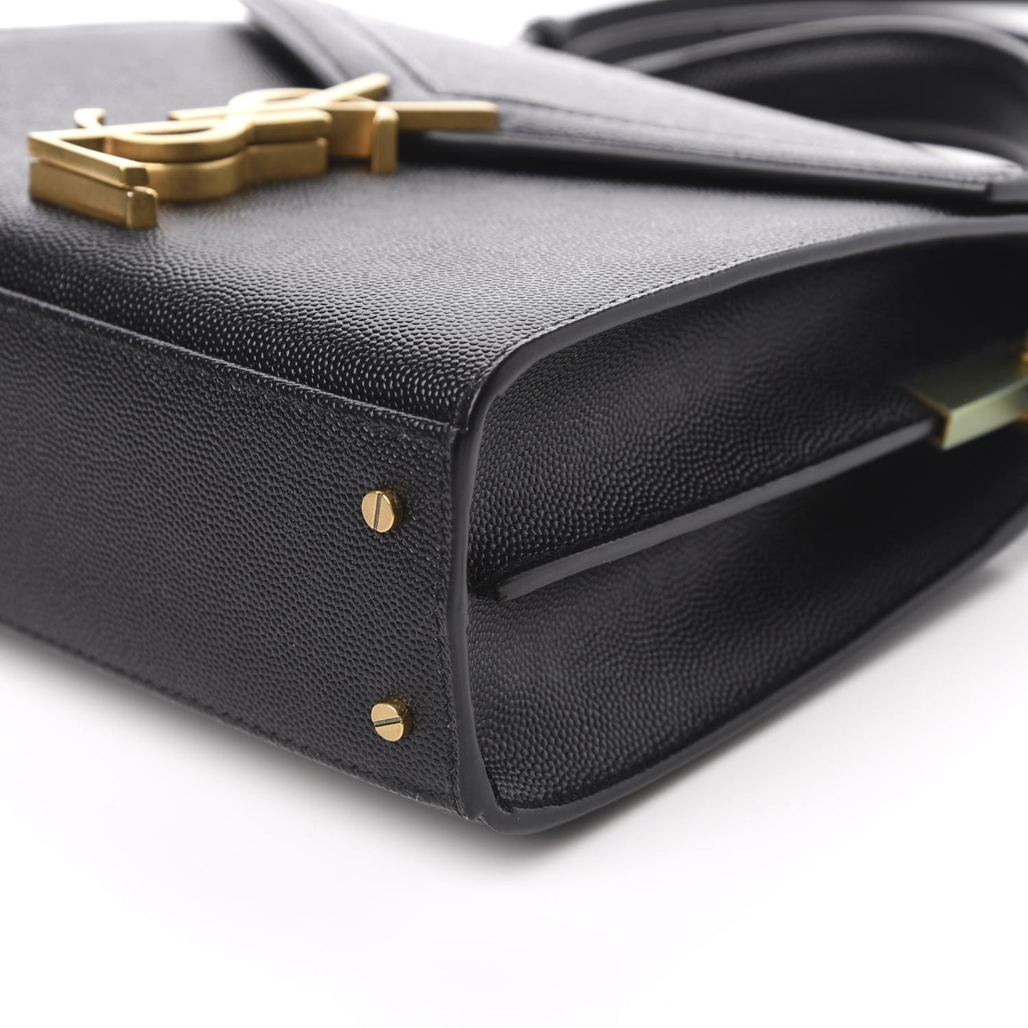Grain de Poudre Mini Classic Monogram Cassandra Top Handle Black Rouge Legion