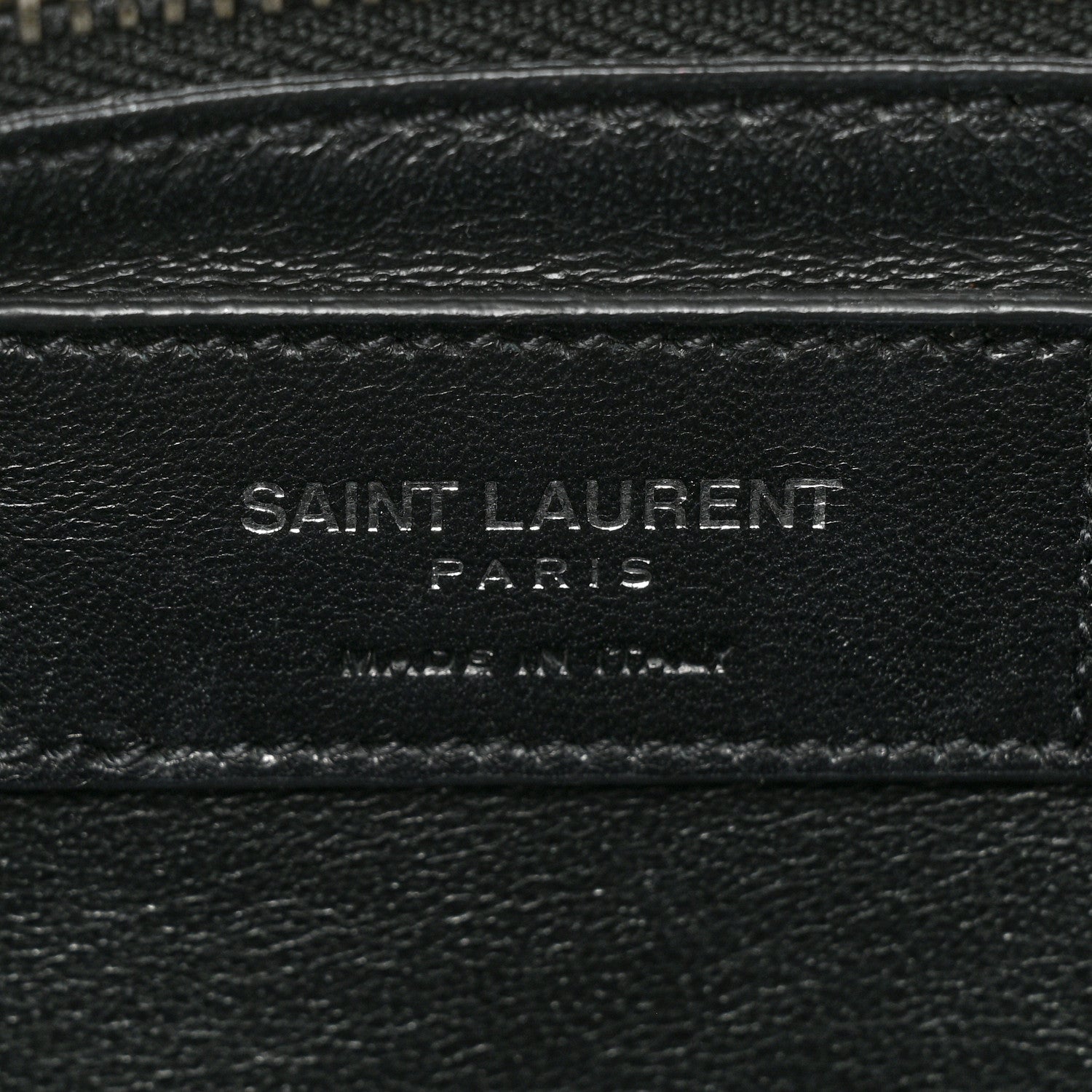 Saint Laurent Calfskin Camouflage Small Sac De Jour Kaki Black 9 of 21