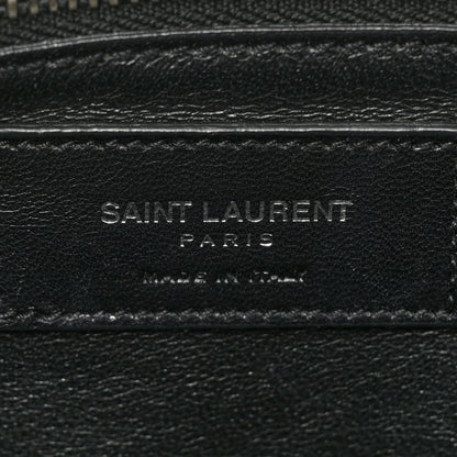 Saint Laurent Calfskin Camouflage Small Sac De Jour Kaki Black 9 of 21