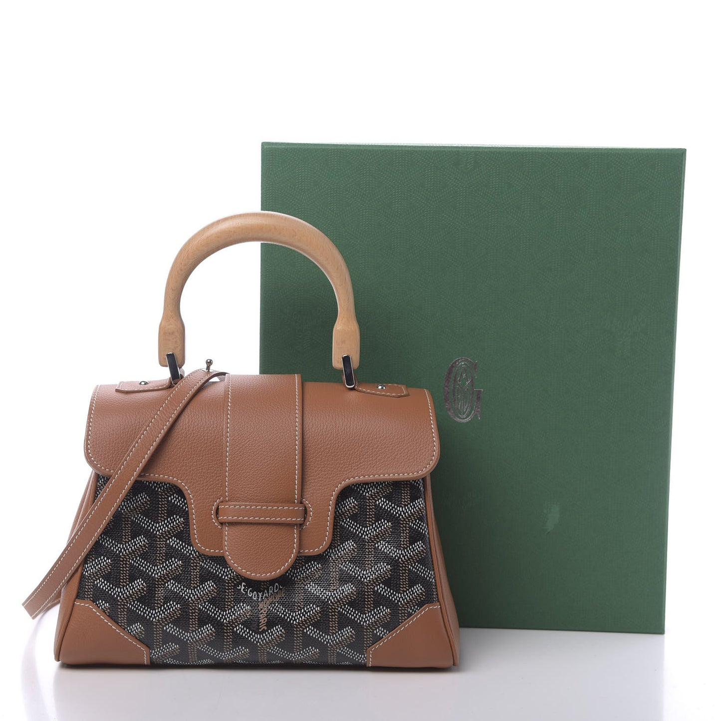 Goyardine Mini Saigon Black Gold