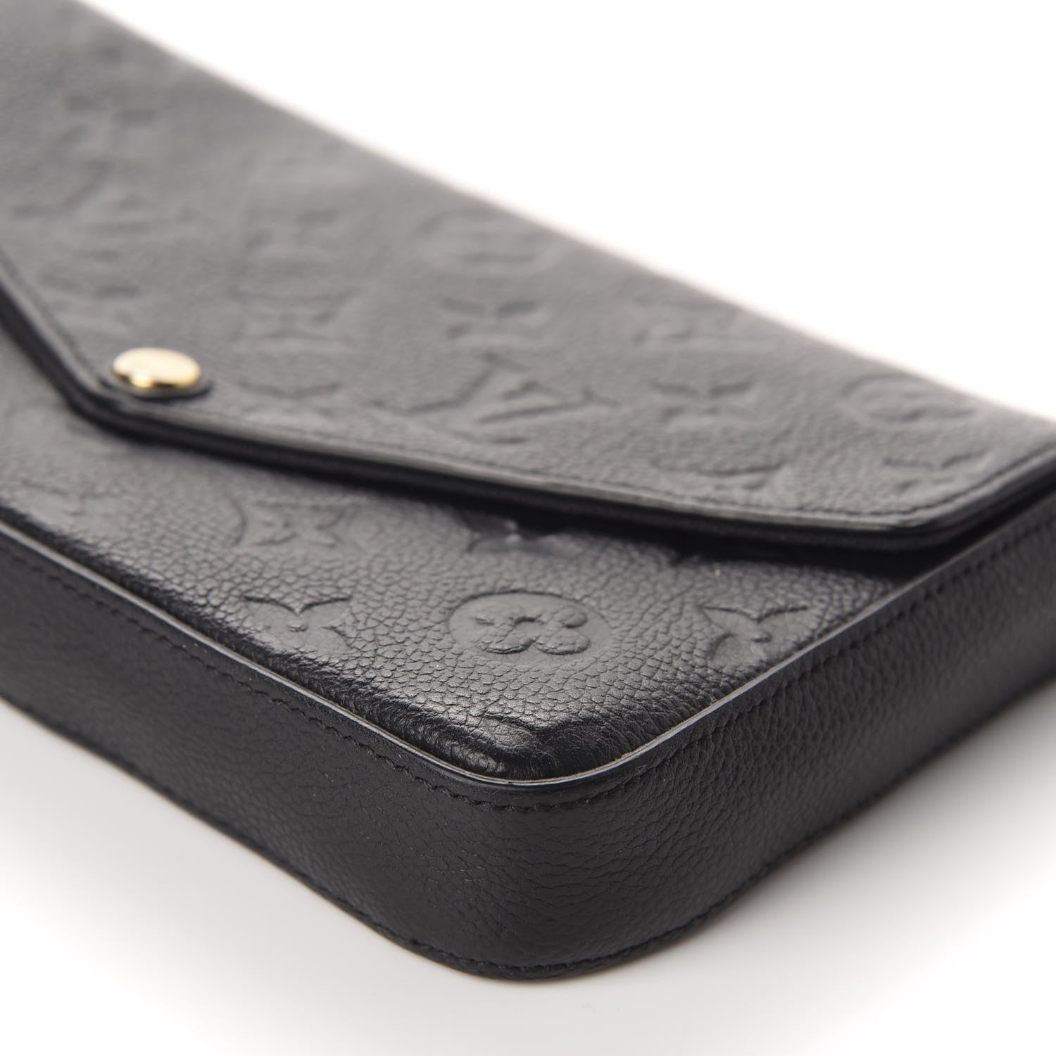 Louis Vuitton Empreinte Pochette Felicie Chain Wallet Black 7 of 12