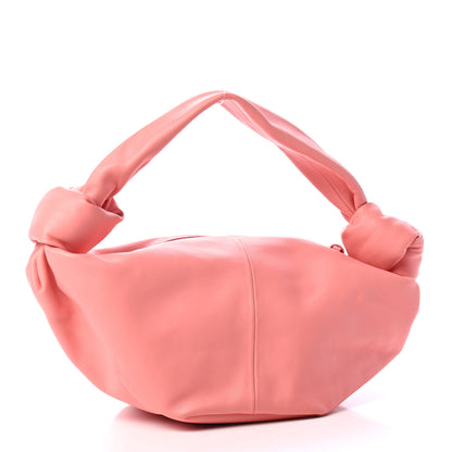 Bottega Veneta Calfskin Mini Double Knot Bag Peach 2 of 4