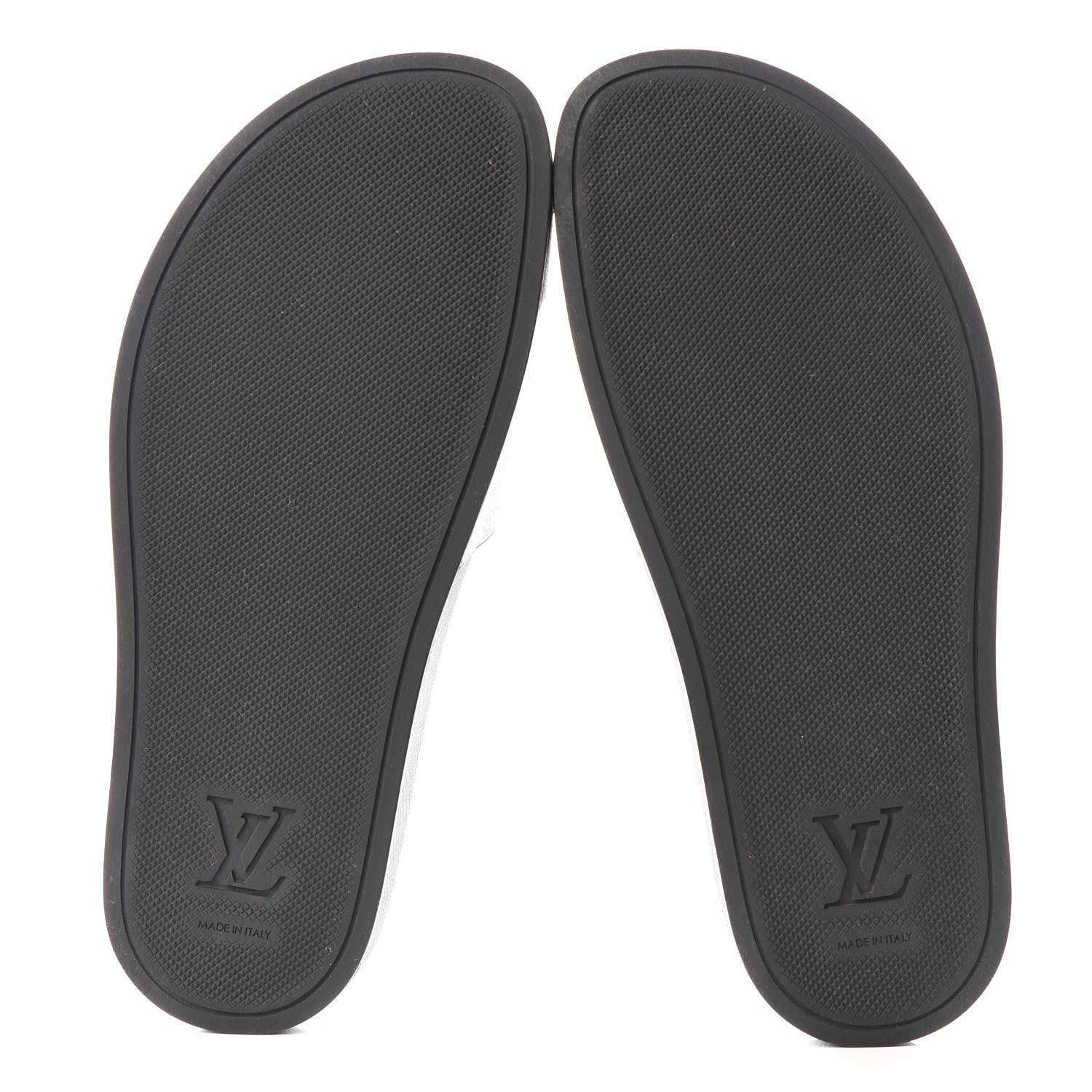 Louis Vuitton Rubber Monogram Mens Waterfront Mules 6 Macassar 5 of 8