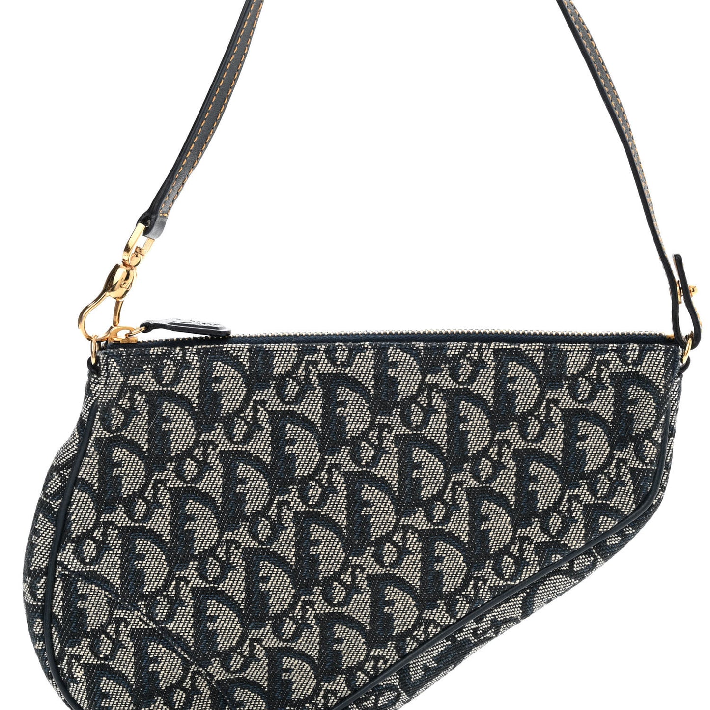 Monogram Mini Saddle Pochette Navy