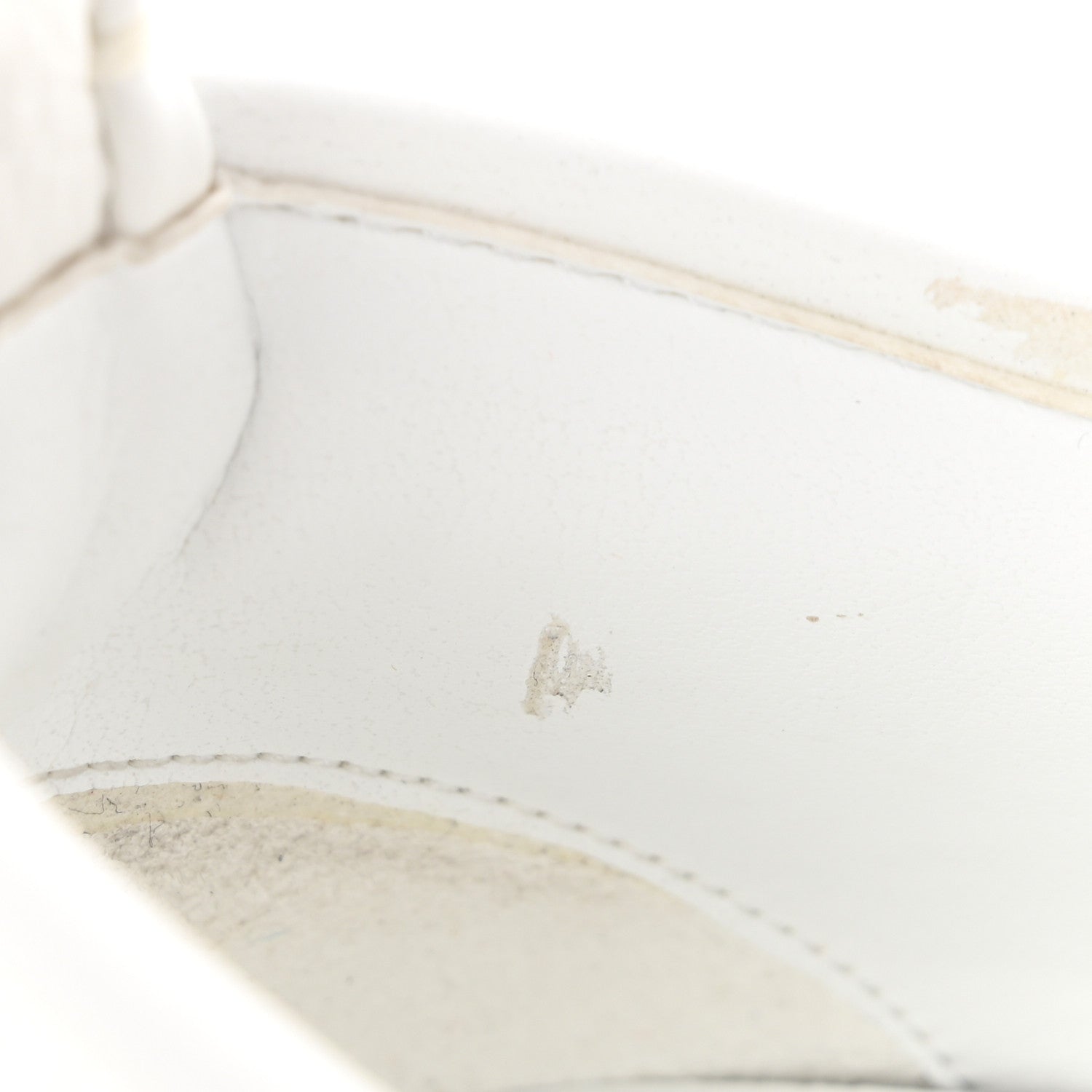 Christian Louboutin Calfskin Mens Adolon Junior Heart Low Top Sneaker 43 White 10 of 10