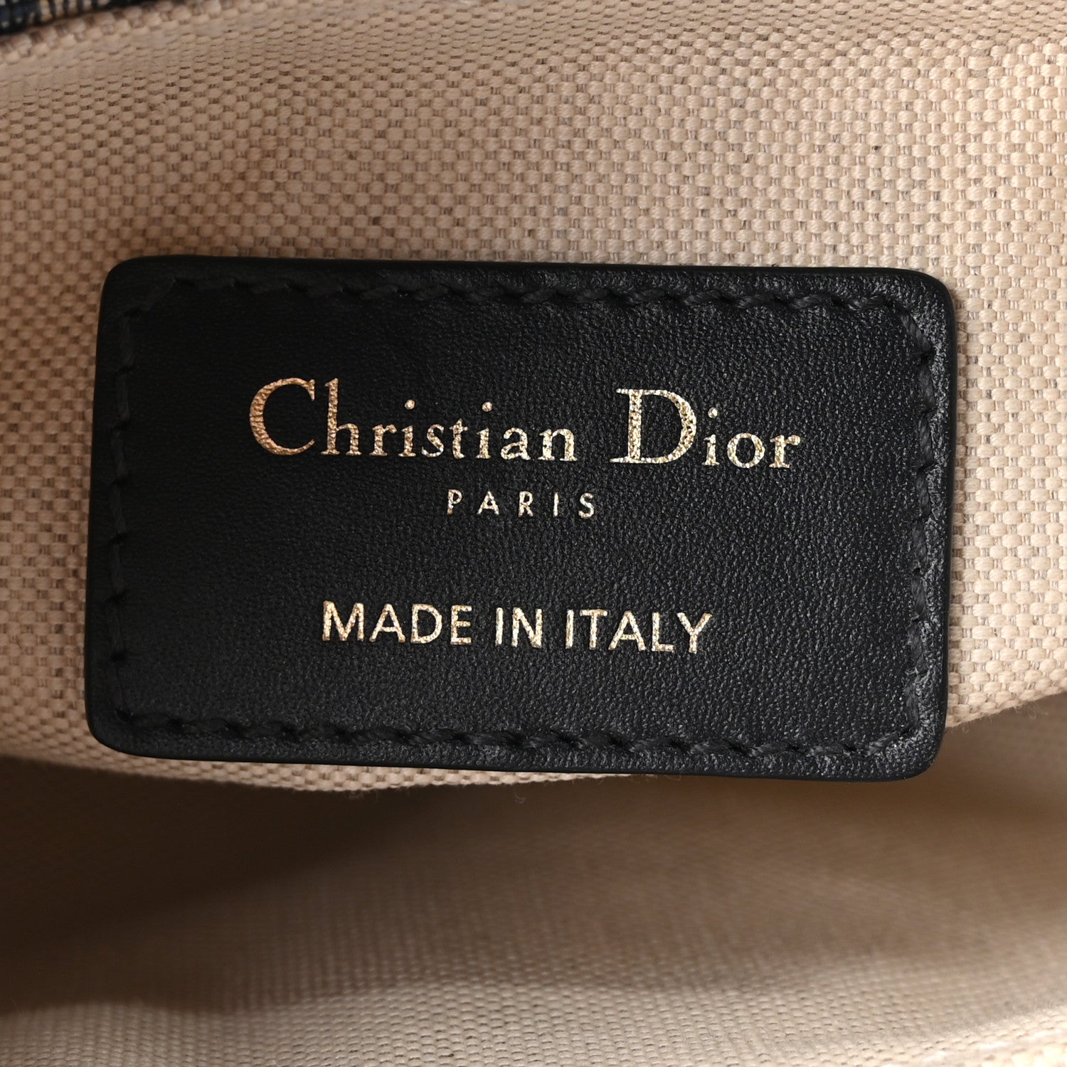 Christian Dior Oblique Mini Saddle Bag Blue 6 of 9