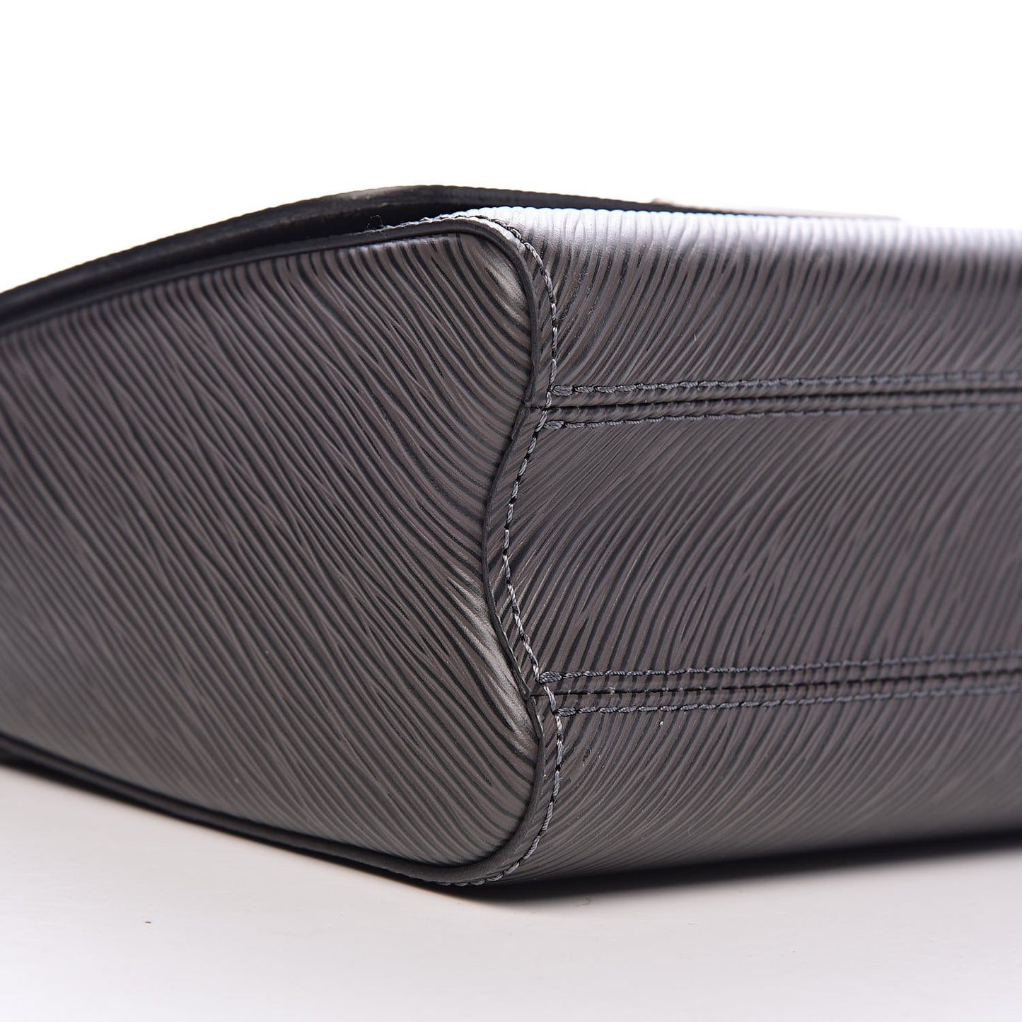 Epi Twist Shoulder Bag MM Grey