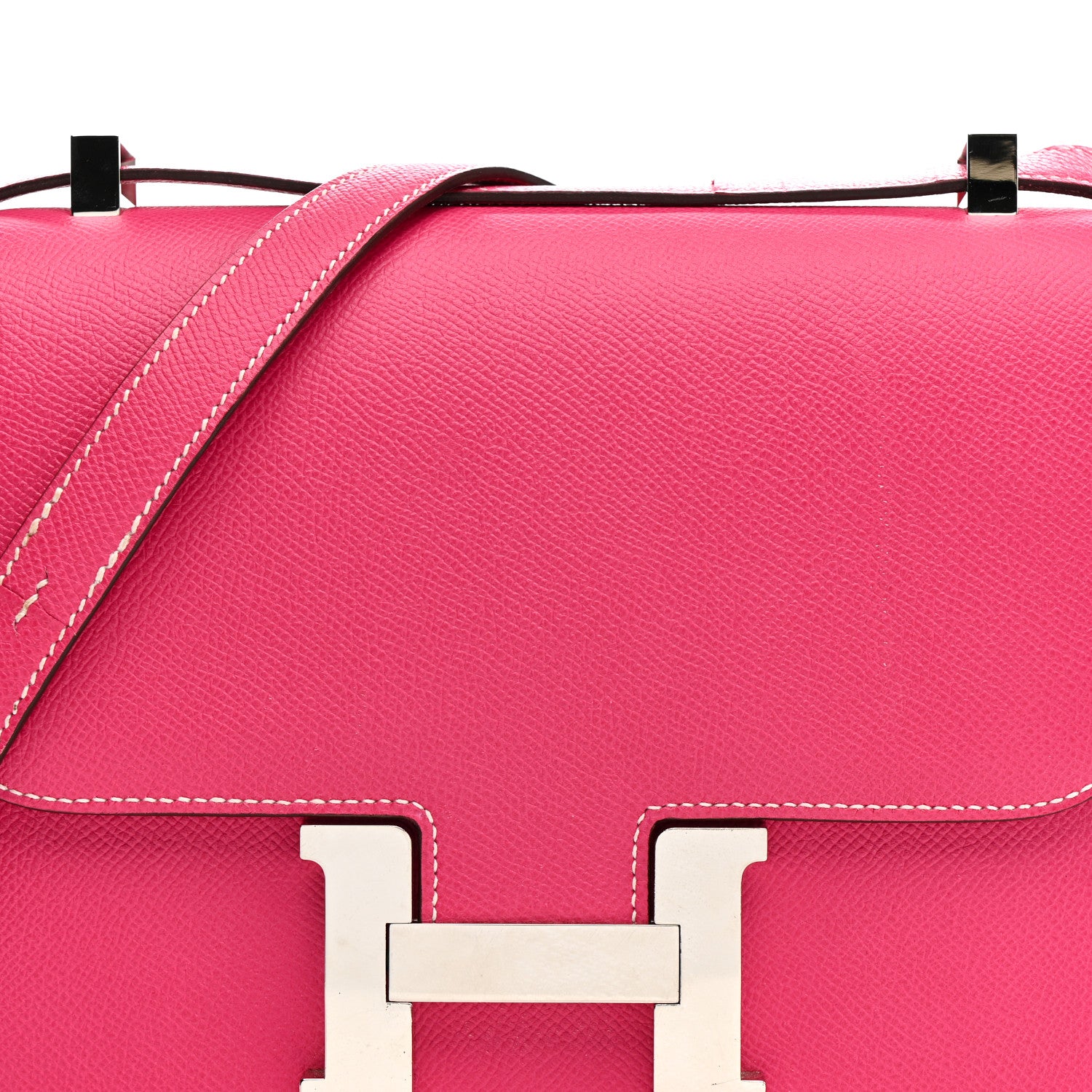 Hermes Epsom Constance 24 Rose Tyrien 8 of 15