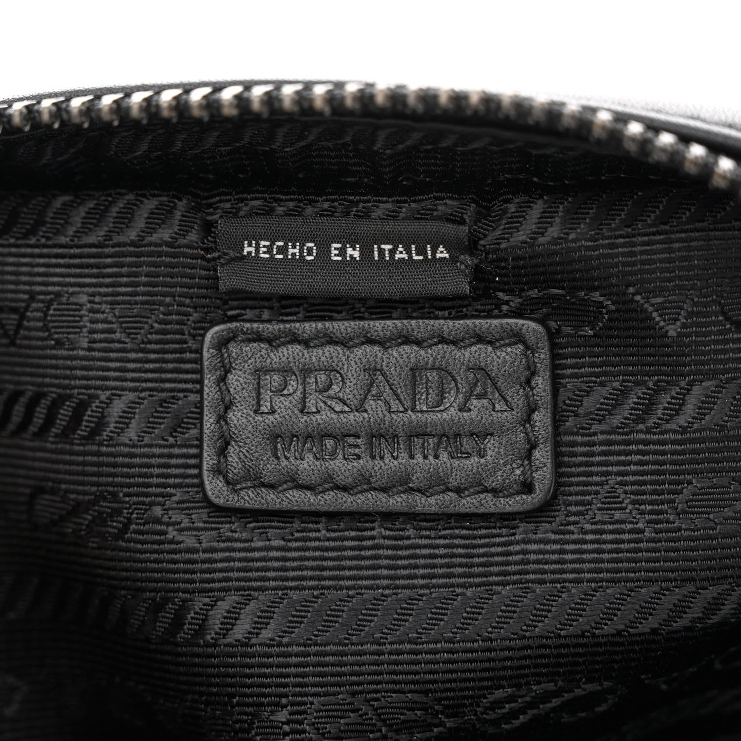 Prada Tessuto Nappa Phone Case Crossbody Black 6 of 11