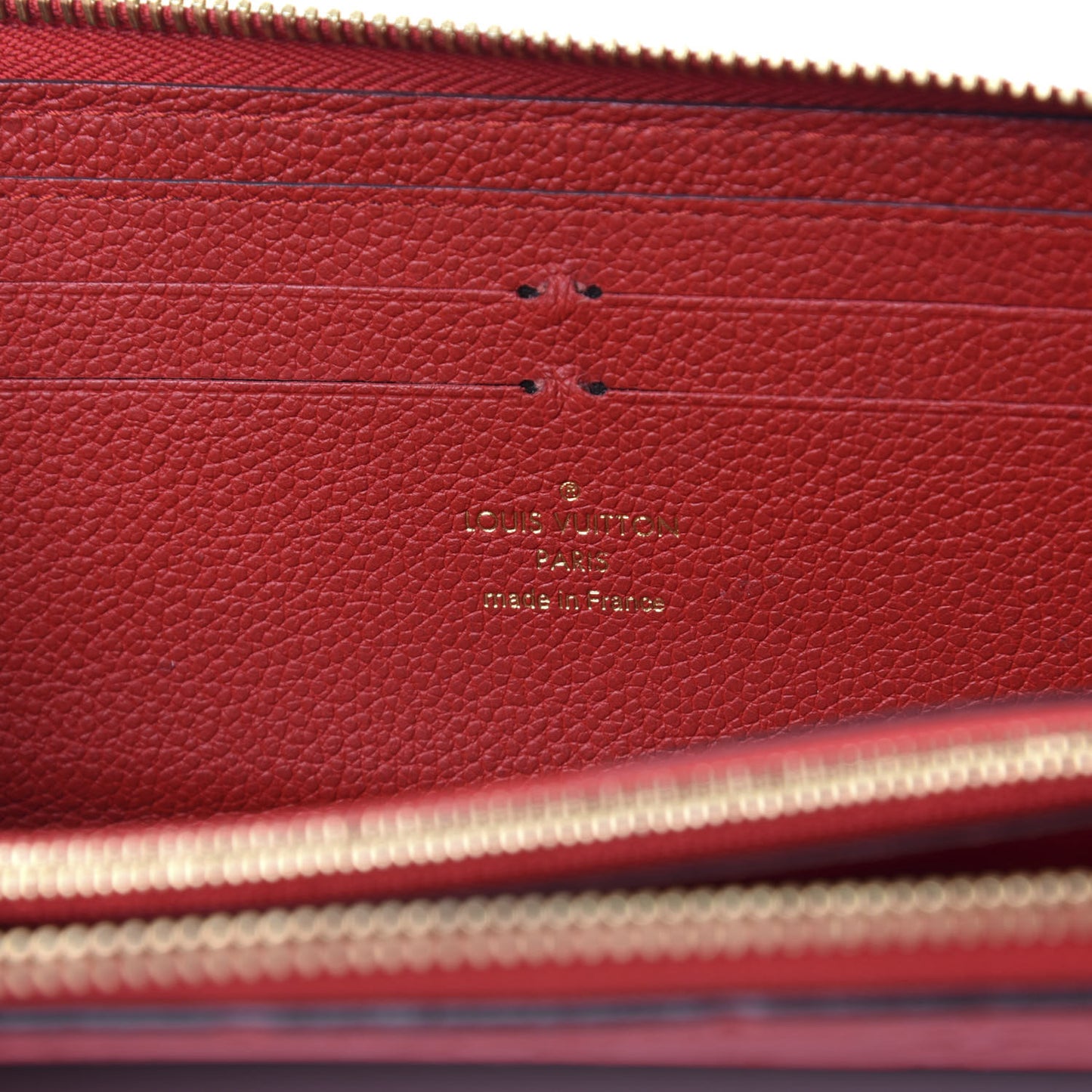 Empreinte Clemence Wallet Cherry