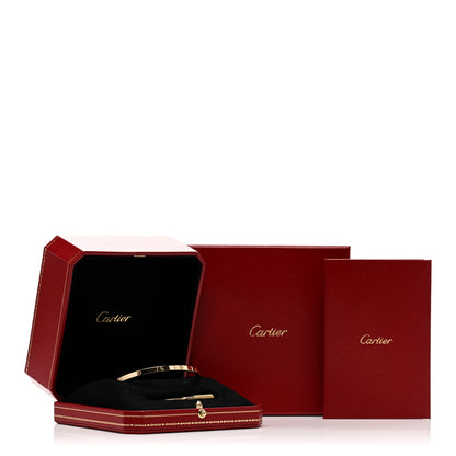Cartier 18K Yellow Gold Small LOVE Bracelet 20 5 of 5
