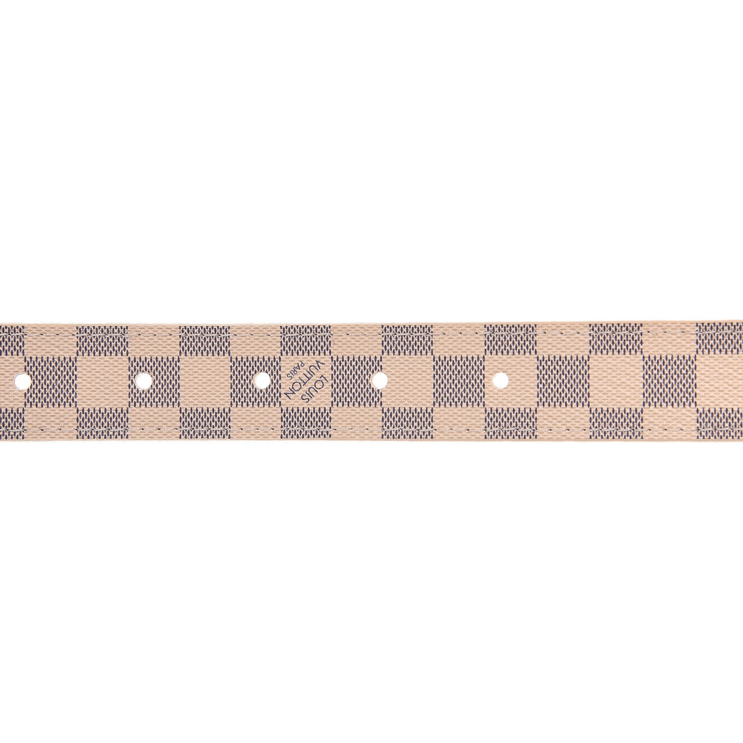 Louis Vuitton Damier Azur 25mm Belt 90 36 7 of 9