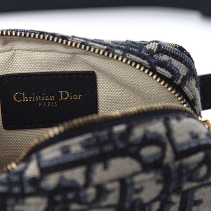 Christian Dior Oblique Belt Pouch Blue 8 of 10