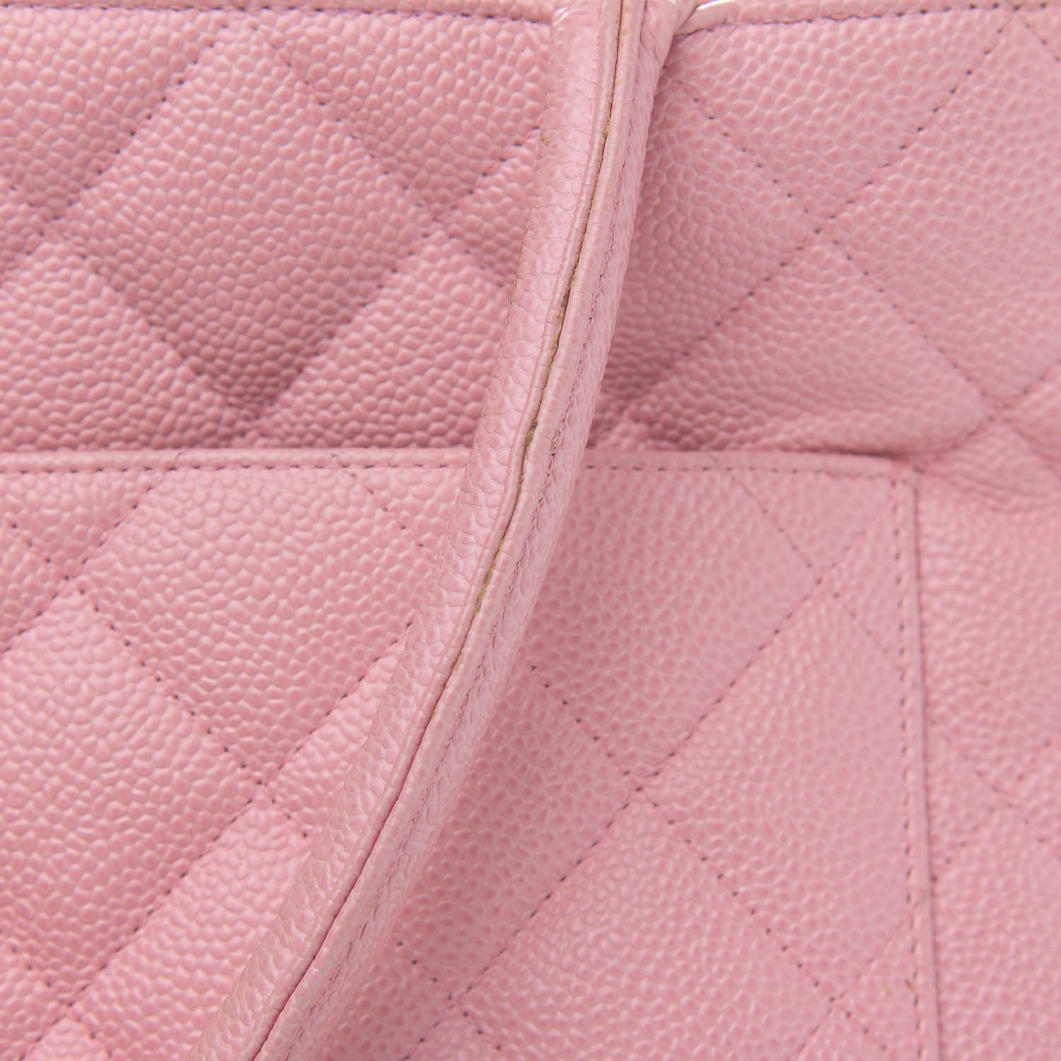 Chanel Caviar Quilted Medallion Tote Light Pink 13 of 15