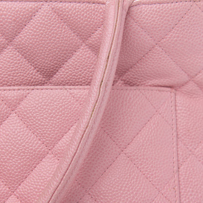 Chanel Caviar Quilted Medallion Tote Light Pink 13 of 15