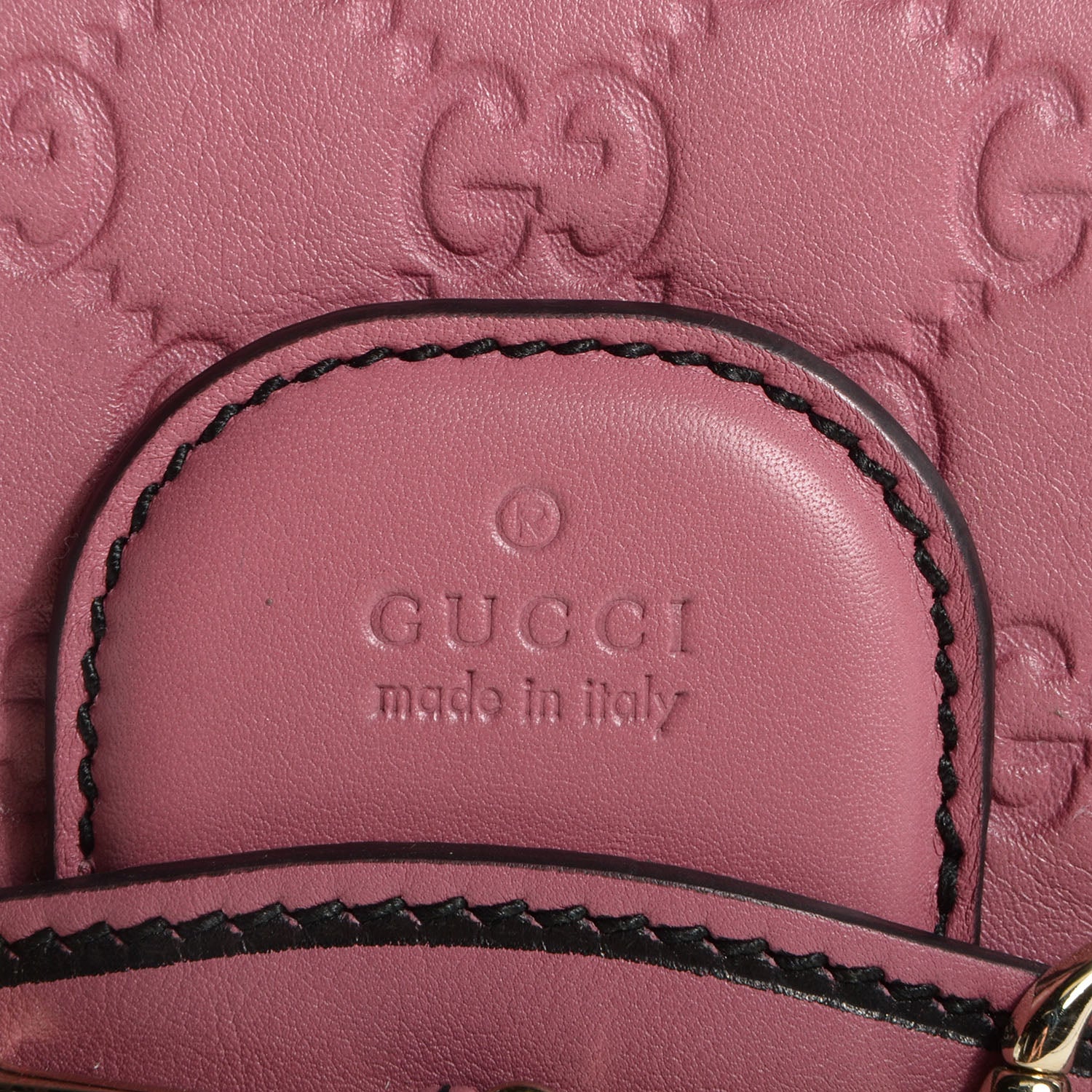 Gucci Guccissima Medium Emily Chain Shoulder Bag Peonia Flower 9 of 9
