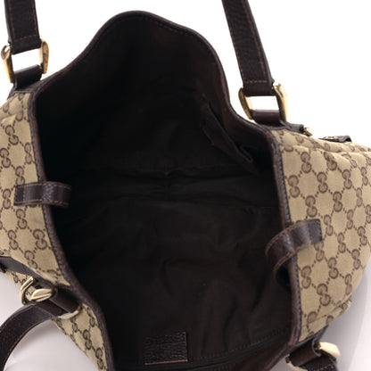 Gucci Monogram Medium Abbey Shoulder Bag Dark Brown 5 of 9