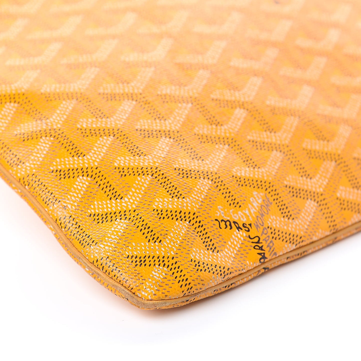 Goyardine Senat Pochette MM Yellow