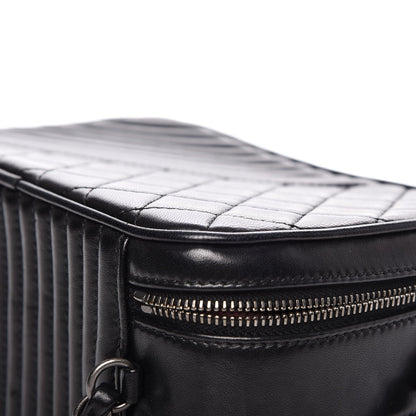 Chanel Lambskin Small Coco Boy Camera Case Black 14 of 16