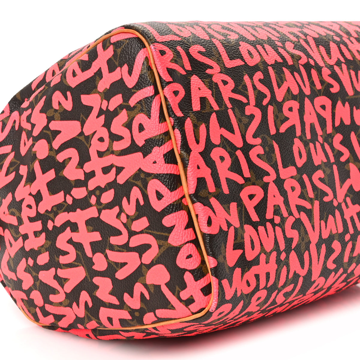 Louis Vuitton Monogram Graffiti Speedy 30 Fuchsia 9 of 10