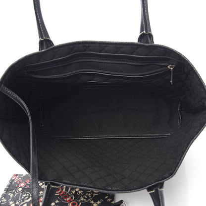 Chanel Coated Canvas Coco Tote Black 4 of 9