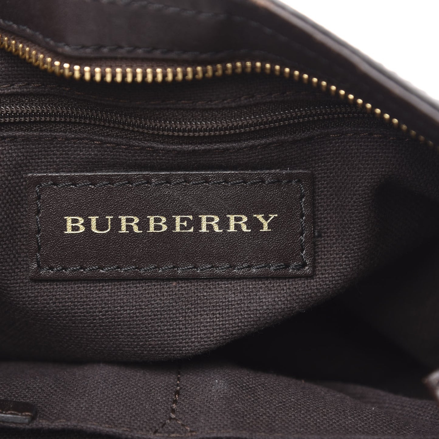 Haymarket Check Hartham Shoulder Bag Chocolate